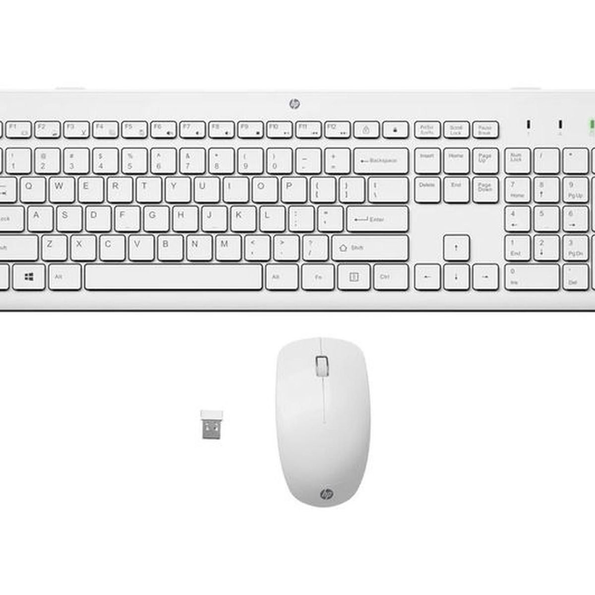 HP - Combo de teclado y mouse inalámbrico HP 230