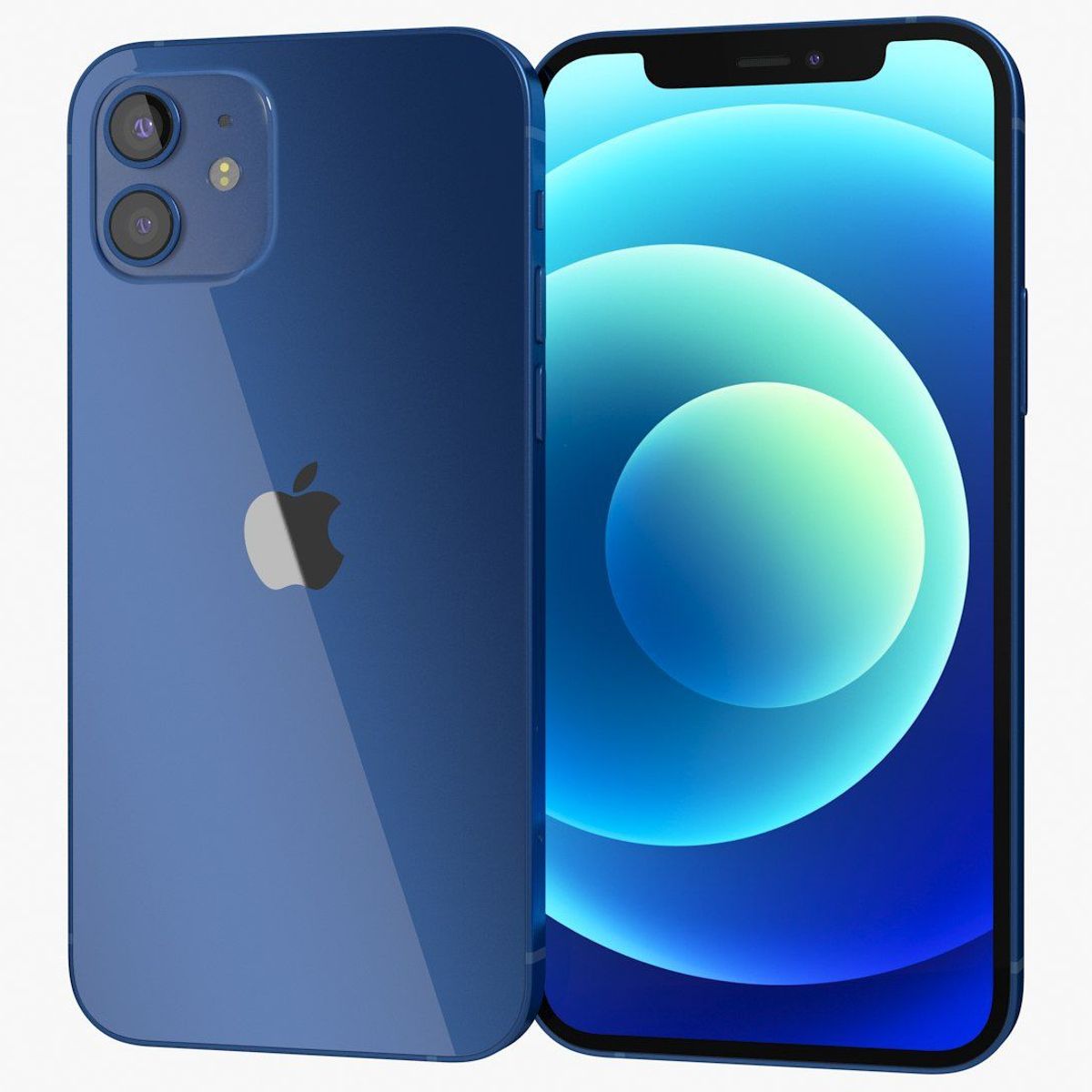 APPLE - Iphone 12 64GB Leer Descripción ENTREGA INMEDIATA Azul Reacondicionado