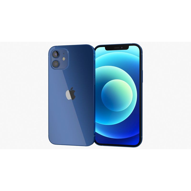 APPLE - Iphone 12 64GB Leer Descripción ENTREGA INMEDIATA Azul Reacondicionado
