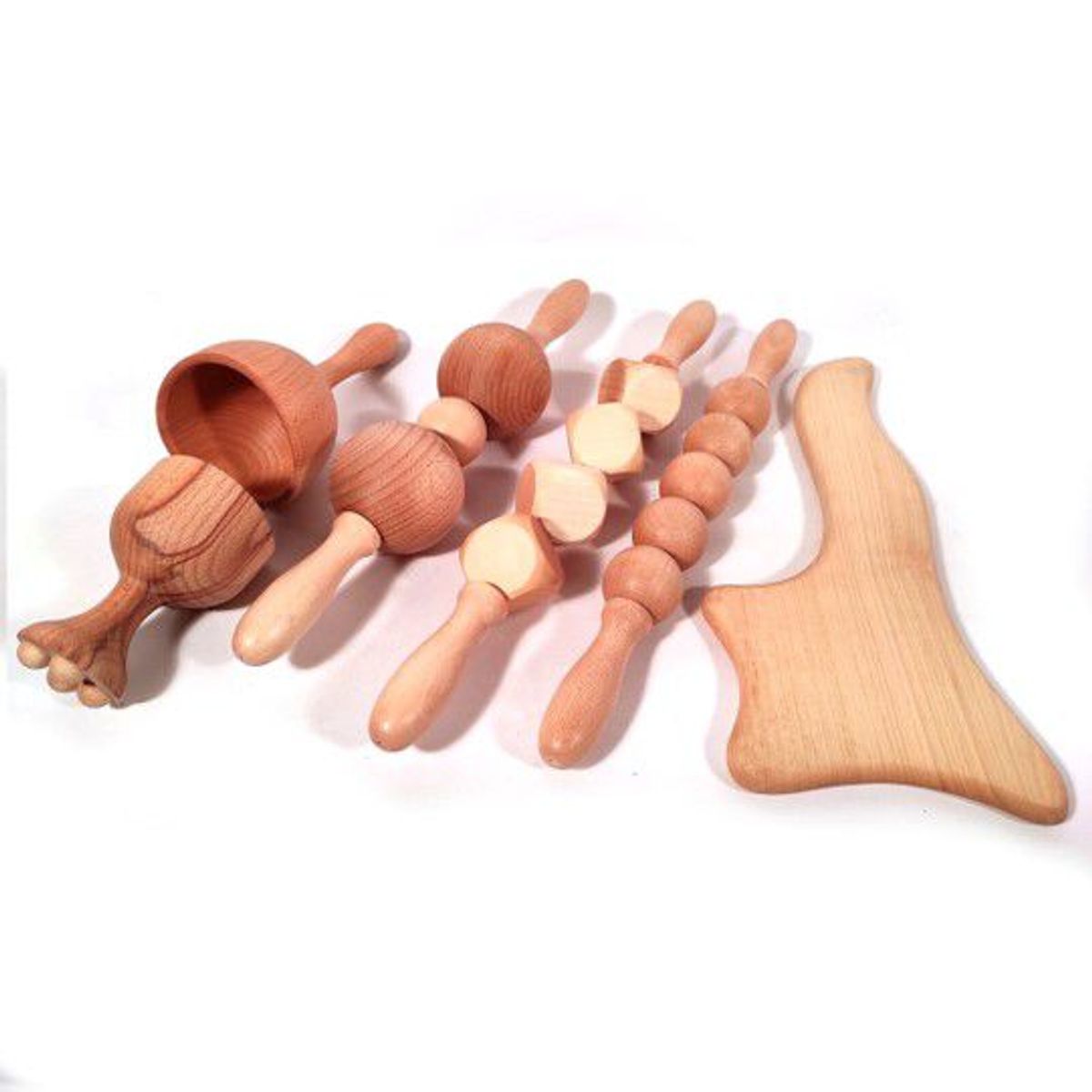 GENERICO - Maderoterapia Set  Herramientas de drogoterapia Anticelulitis