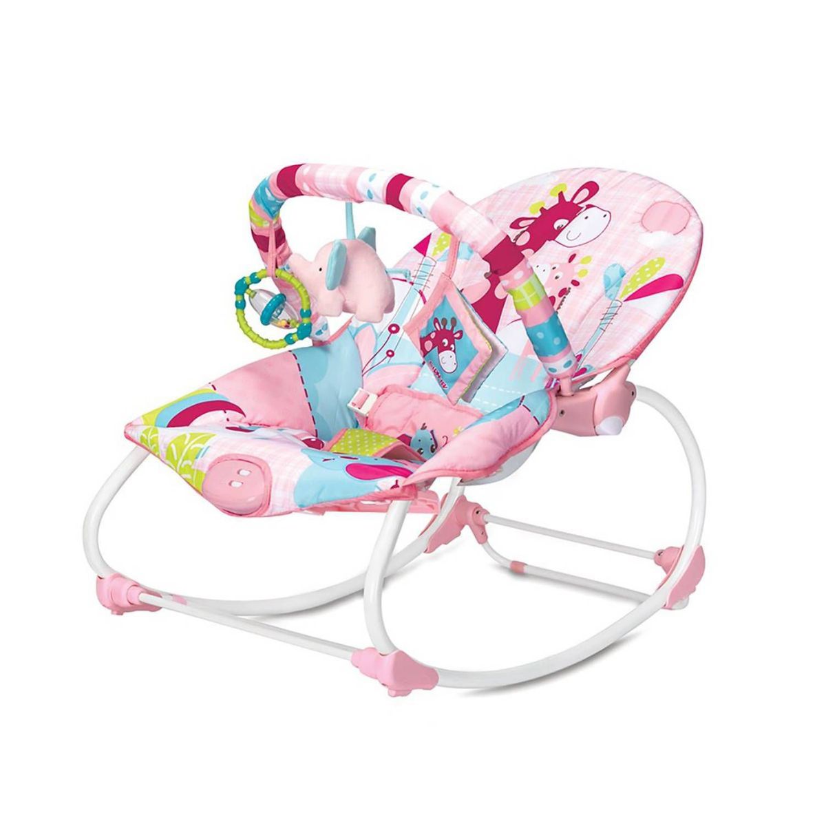 INFANTI - Silla Nido para Bebé Animalitos Safari Pink Infanti 6921