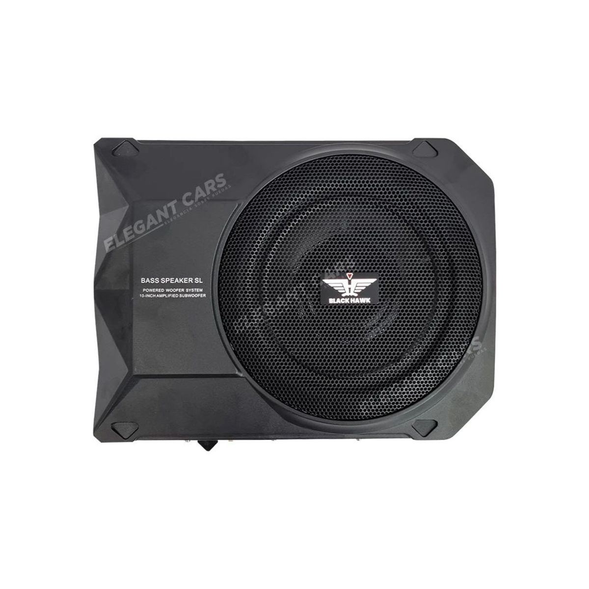 BLACK HAWK - Subwoofer Activo Amplificado Black Hawk 10? 800w BH-SW10UST.