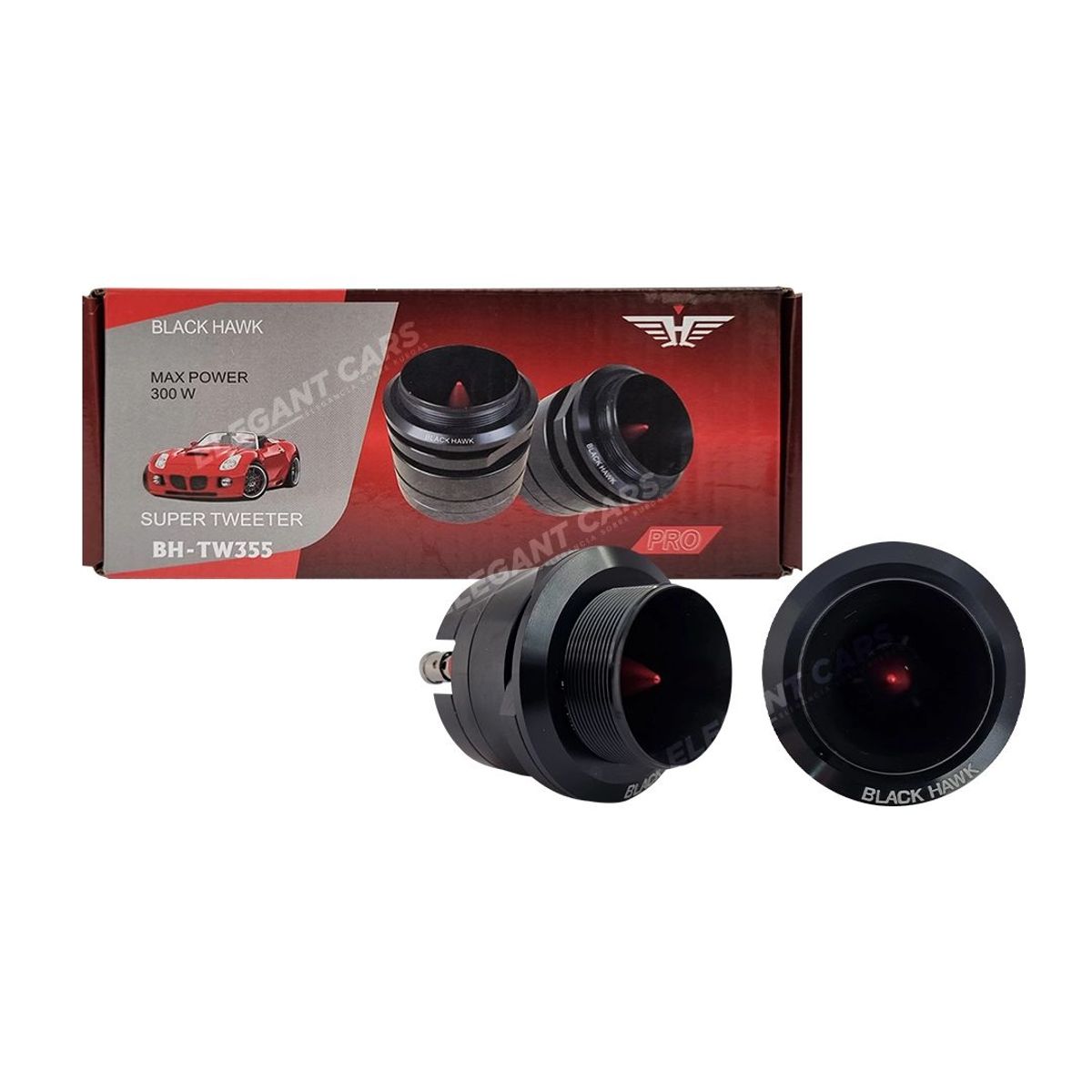BLACK HAWK - Tweeter Bala Pro Black Hawk Neodimio 300w BH-TW355