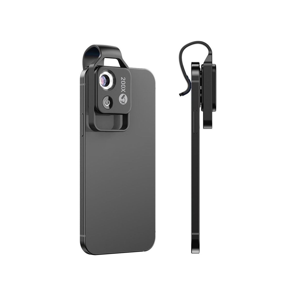 APEXEL - Lente Apexel Microscopio Led 200x P-Smartphone Resolucion HD MS002CBK