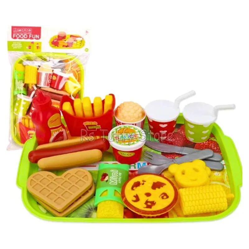 GENERICO - JUGUETE DE ALIMENTOS SET DE CHATARRA PARA NIÑOS DIDACTICO