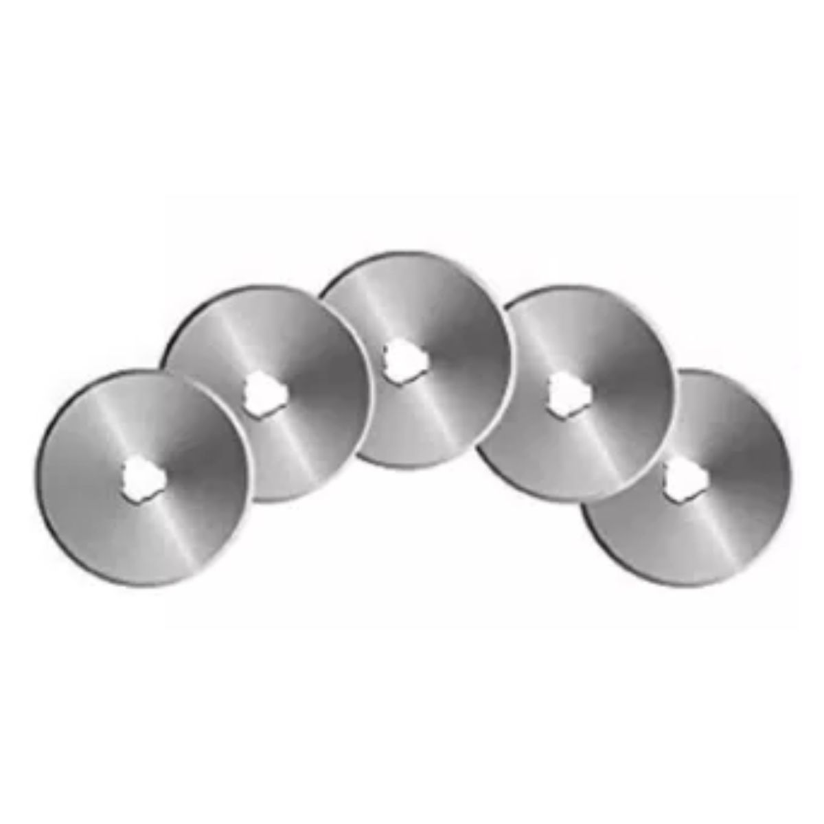 GENERICO - Cuchilla Giratoria De Corte Rotativas De 45mm Por 5 Unidades