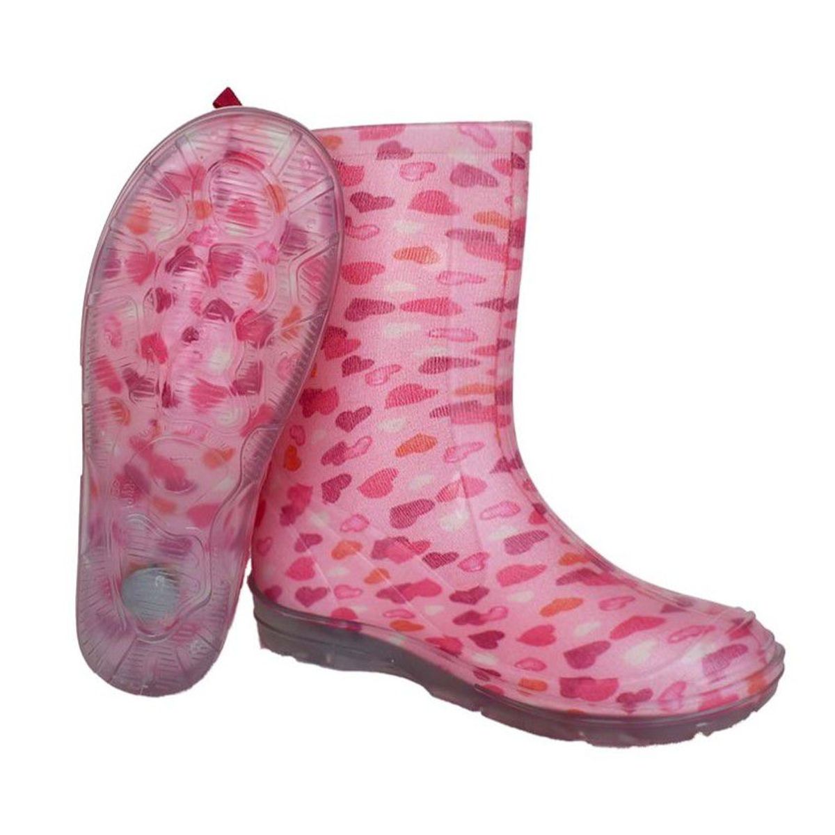 GENERICO - BOTAS DE LLUVIA CORAZÓN EU