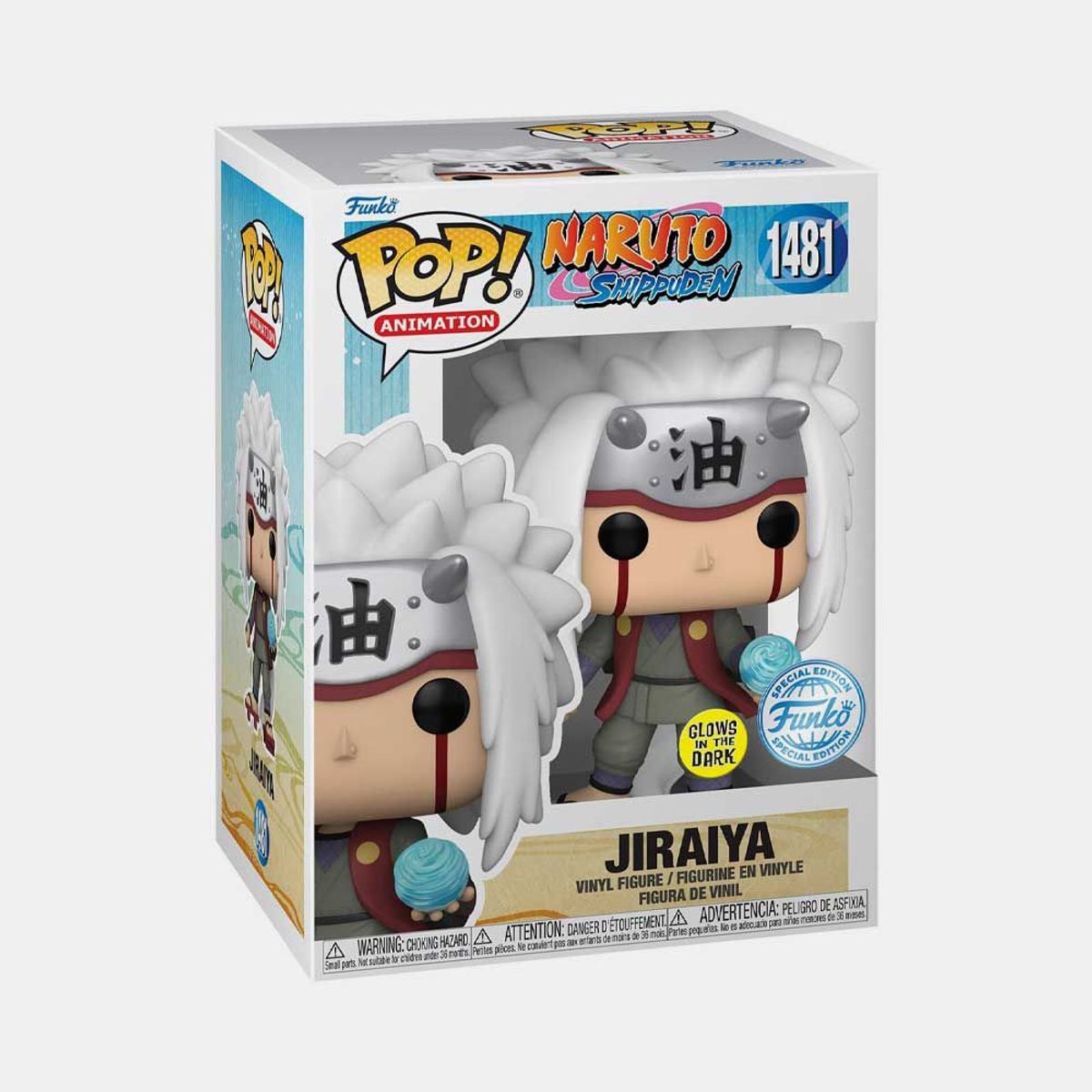 FUNKO - FUNKO POP ANIMATION NARUTO SHIPPUDEN JIRAIYA RASENGAN GLOWS