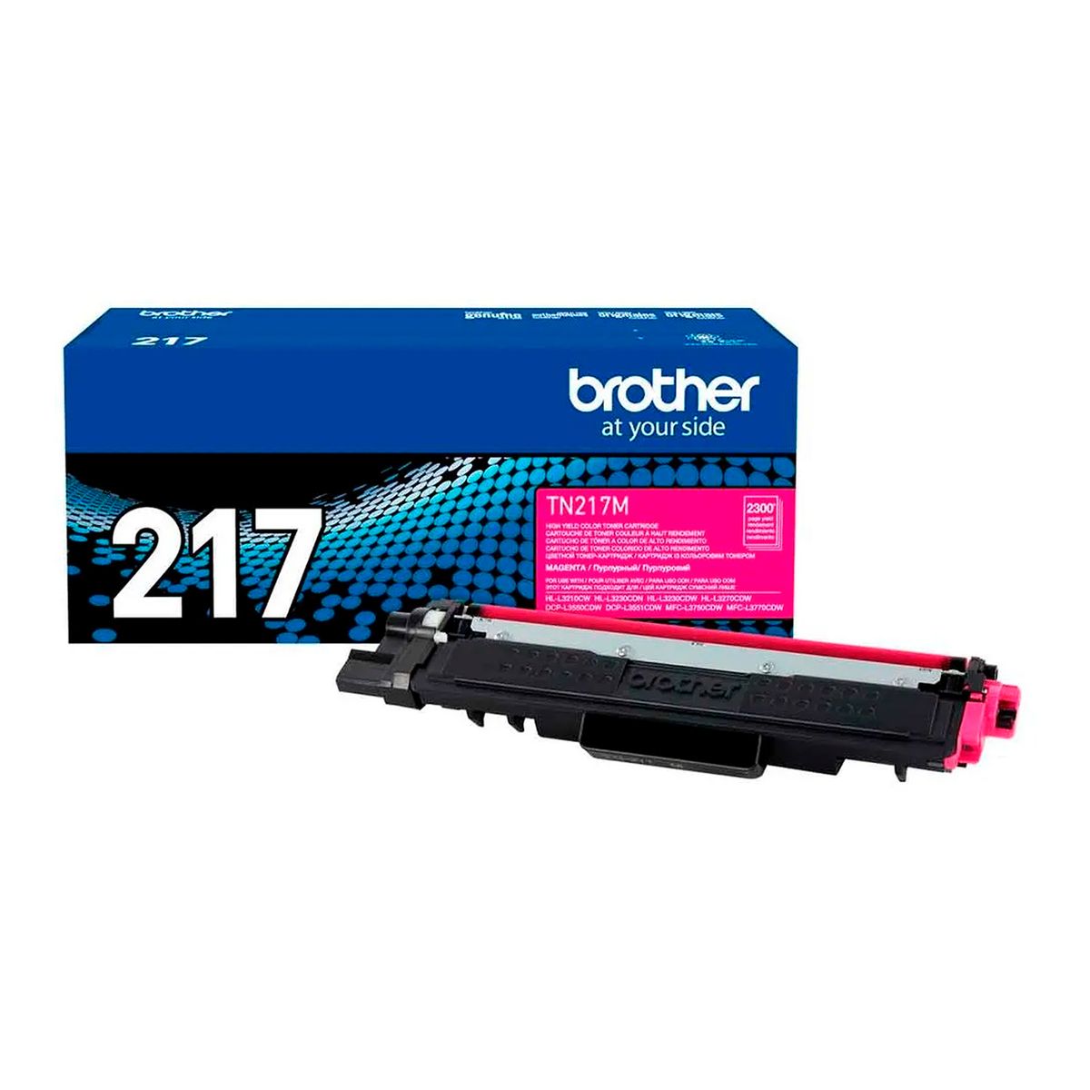 BROTHER - TONER  BROTHER TN-217M MAGENTA HL-L3270CDW-DCP-L3551CDW P/N: TN217M