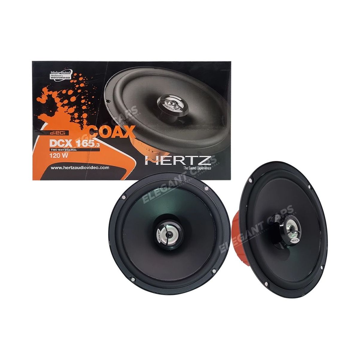 HERTZ - Parlante Coaxial Hertz 65? 120w Alta Fidelidad DCX165.