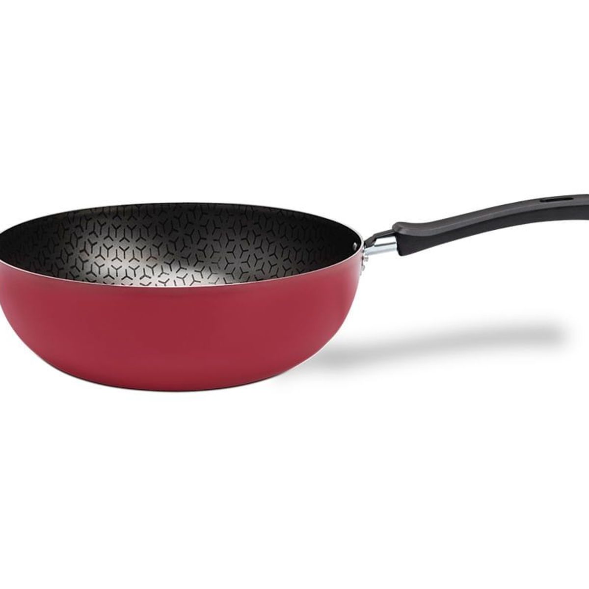 BRINOX - Wok 24cm 2.3L Brinox Anis Rojo
