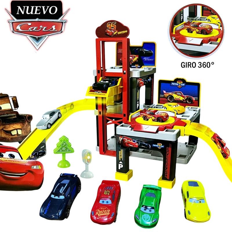 PIXAR - Juguete Pista de Estacionamiento CARS Alternativo A1 6345