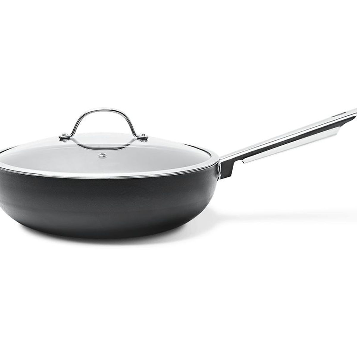 BRINOX - Wok Con Tapa 28cm 3.55L Brinox Curry Negro