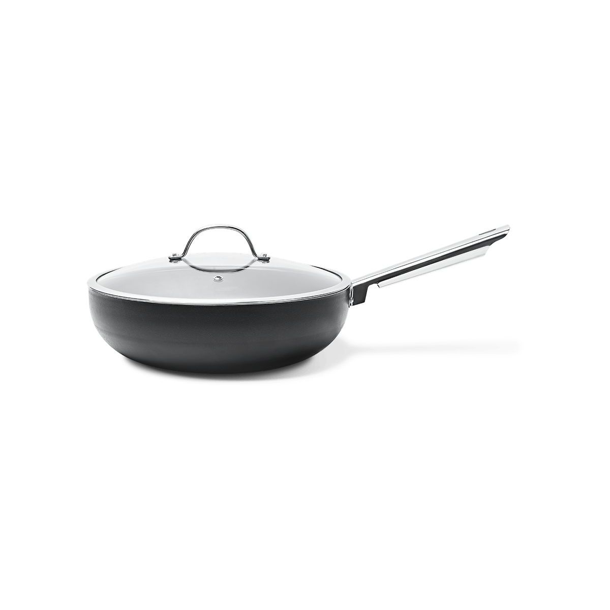 BRINOX - Wok Con Tapa 28cm 3.55L Brinox Curry Negro