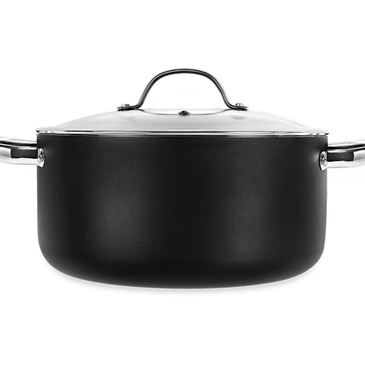 BRINOX - Cacerola Con Tapa 20cm 2.7L Brinox Curry Negro