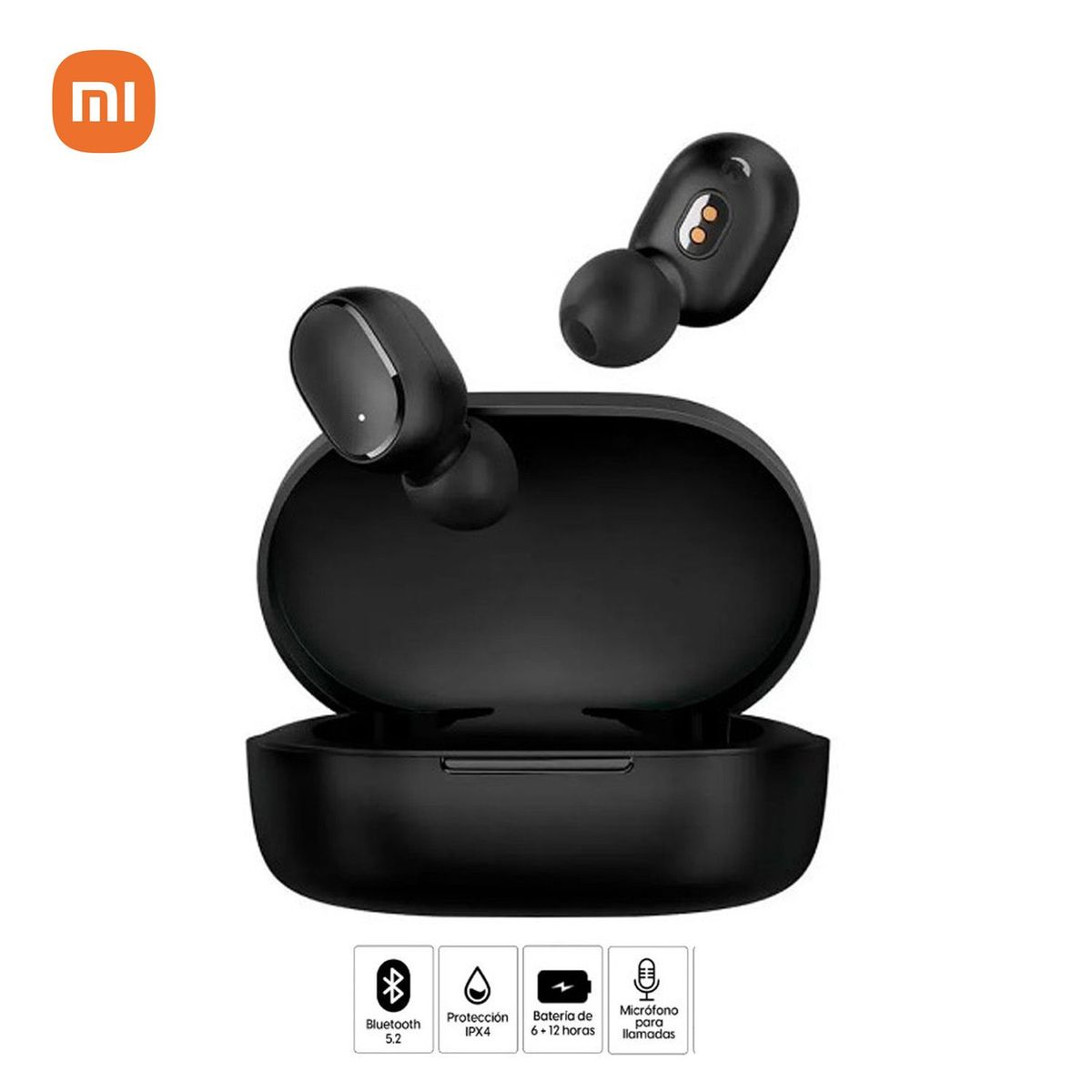XIAOMI - Audifonos Bluetooth Xiaomi Redmi Buds Essential 18hrs Negro