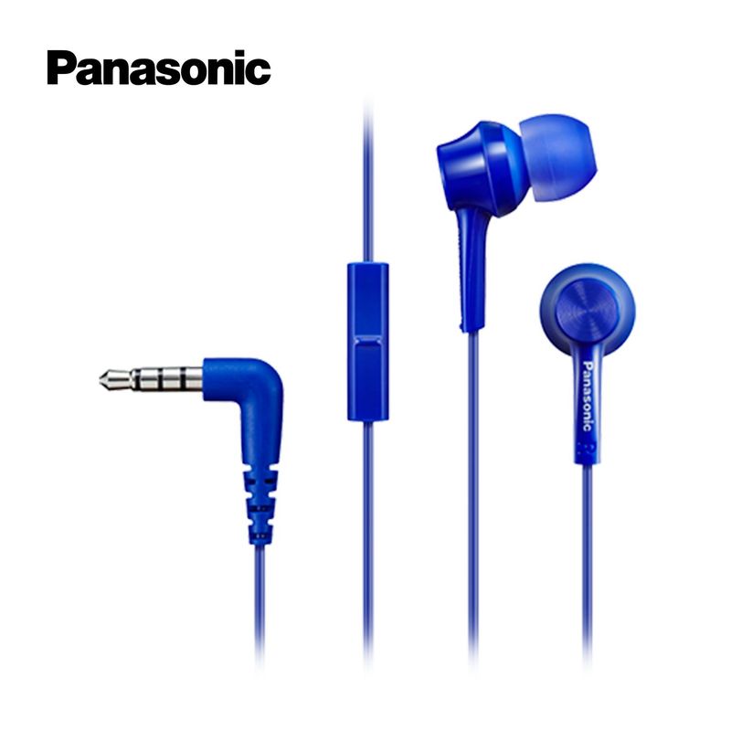 PANASONIC - Audífonos in Ear Panasonic RP-TCM115 Azul