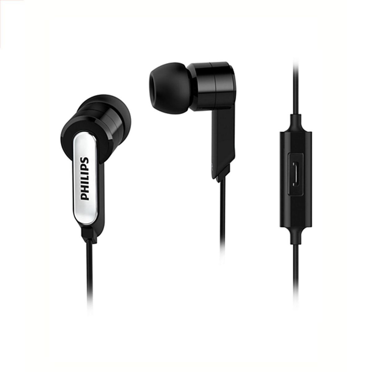 PHILIPS - Audífonos Philips She1405 CMicro Negro