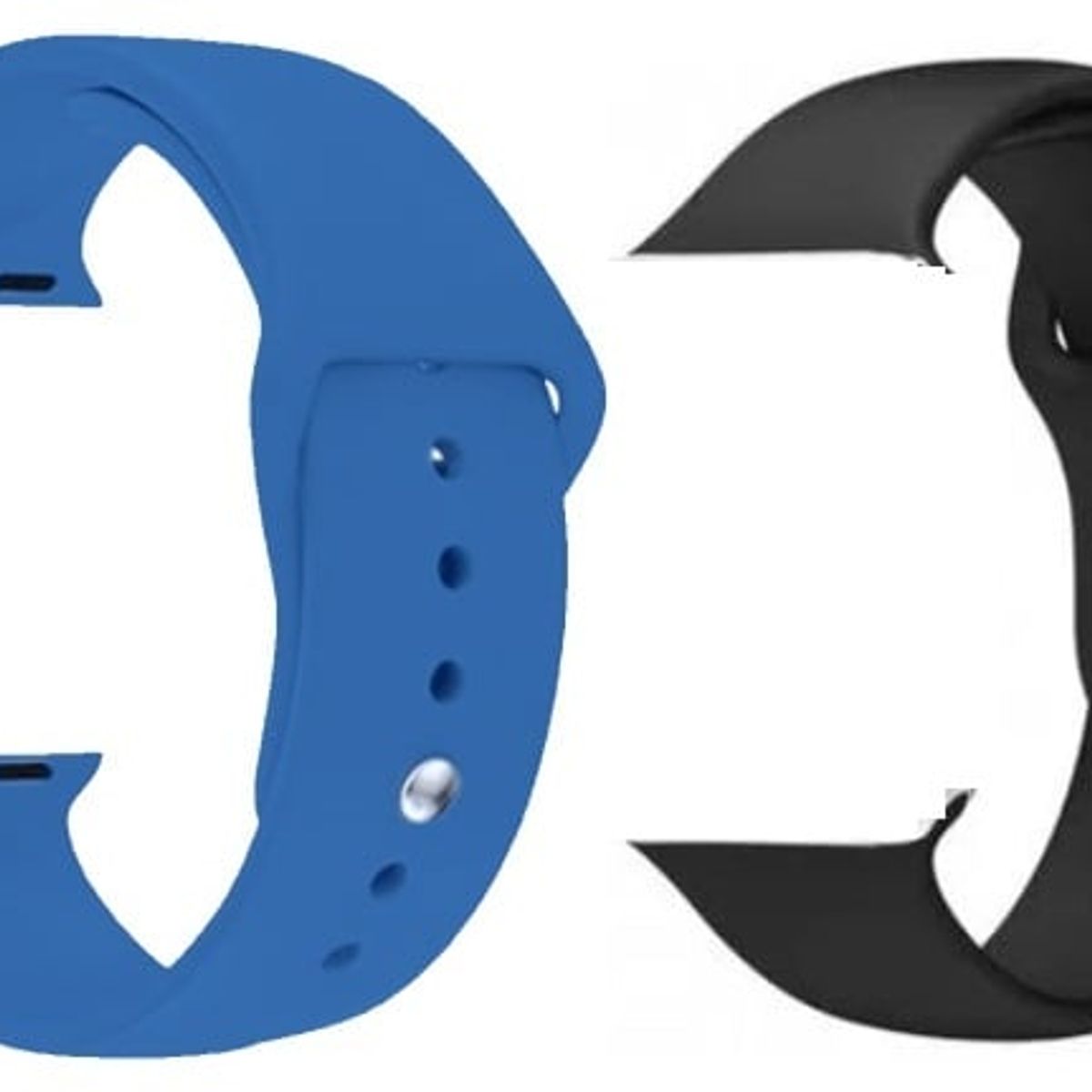 GENERICO - Correa Silicona para Apple Watch 38-40mm x 2 UNIDADES
