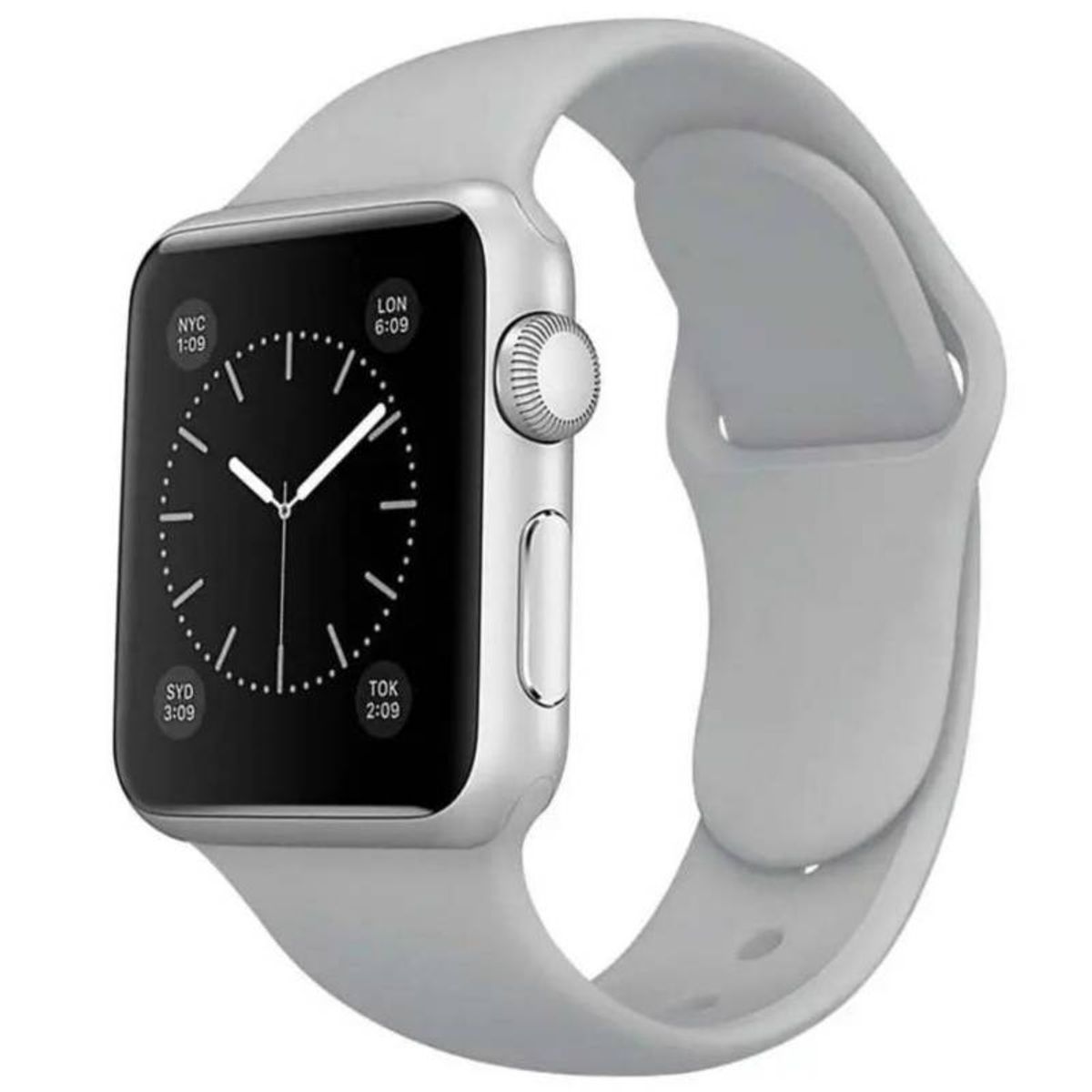 GENERICO - Correa Silicona para Apple Watch 38-40mm x 2 UNIDADES