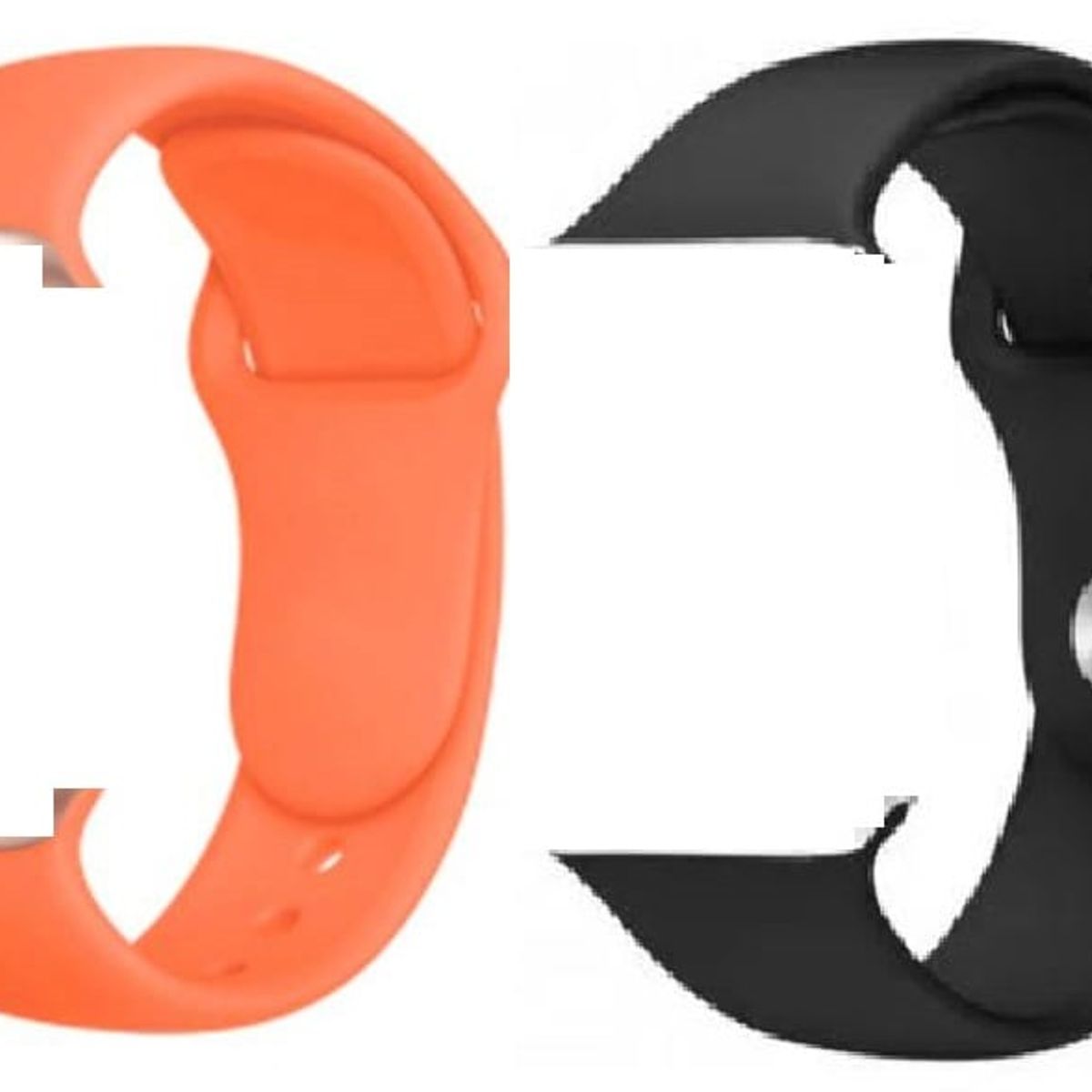 GENERICO - Correa Silicona para Apple Watch 38-40mm x 2 UNIDADES