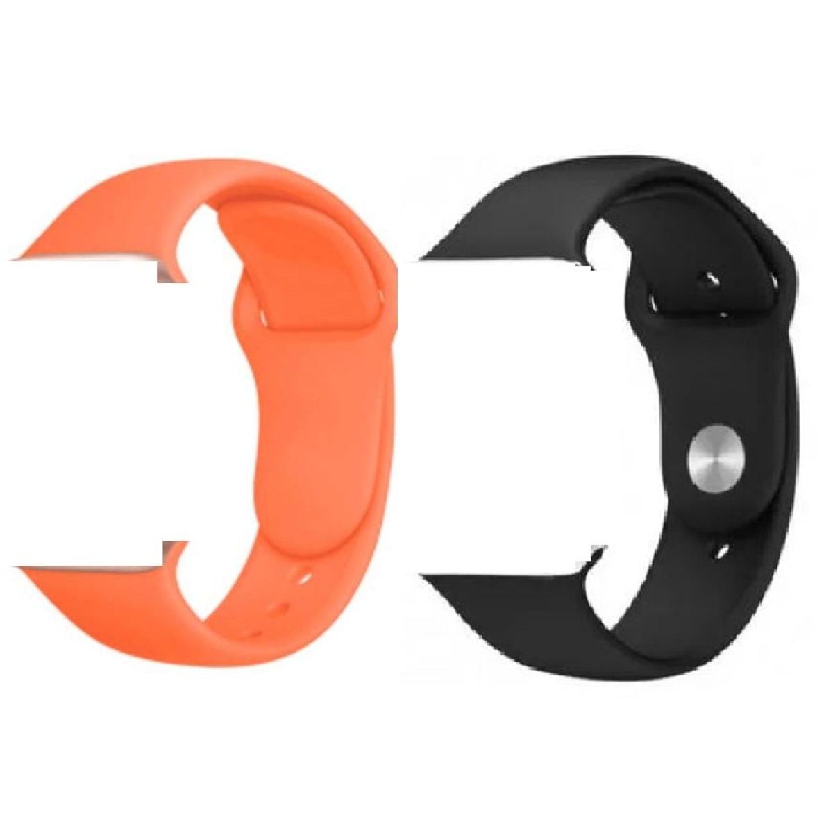 GENERICO - Correa Silicona para Apple Watch 38-40mm x 2 UNIDADES