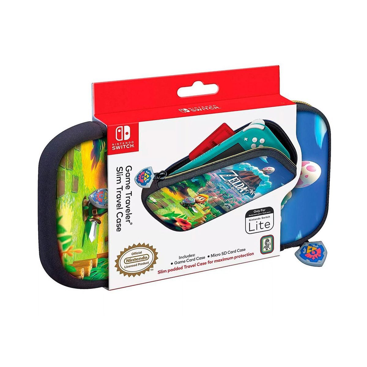 NINTENDO - Estuche Game Travel Case Slim Nintendo Switch Link Aweking