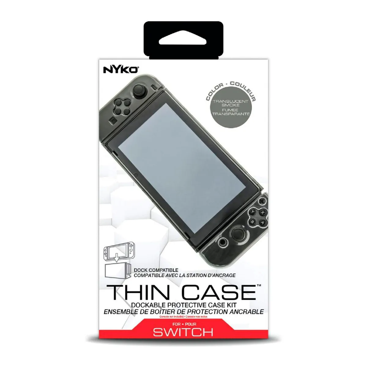 NYKO - Protector Acrilico Nintendo Switch Nyko Thin Case Smoke