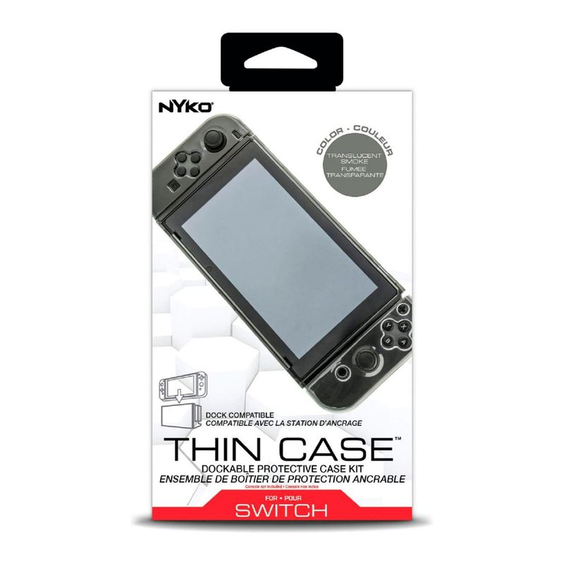 NYKO - Protector Acrilico Nintendo Switch Nyko Thin Case Smoke