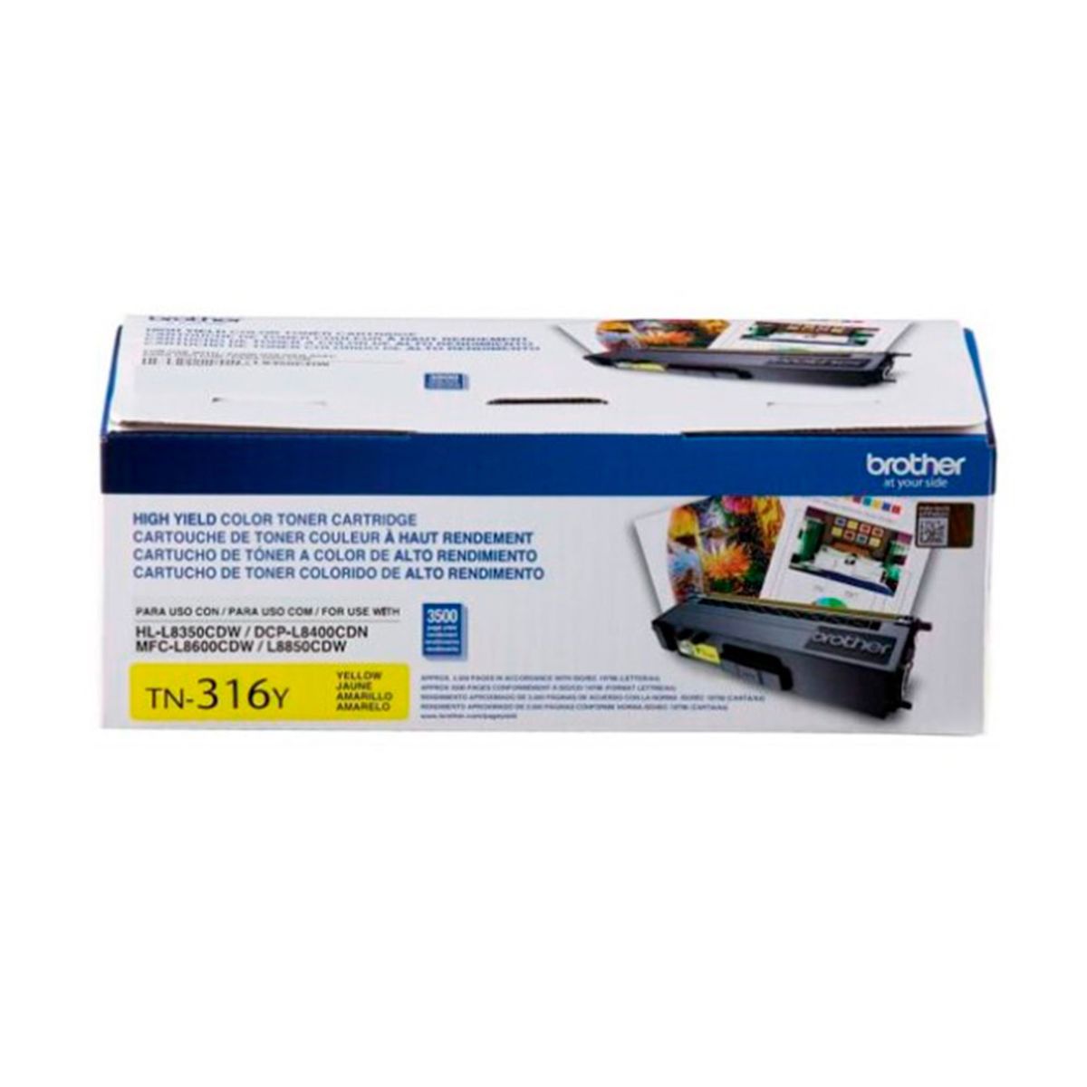 BROTHER - TONER BROTHER TN-316Y AMARILLO HL-L8350CDW/MFC-L8850CDW P/N: TN316Y