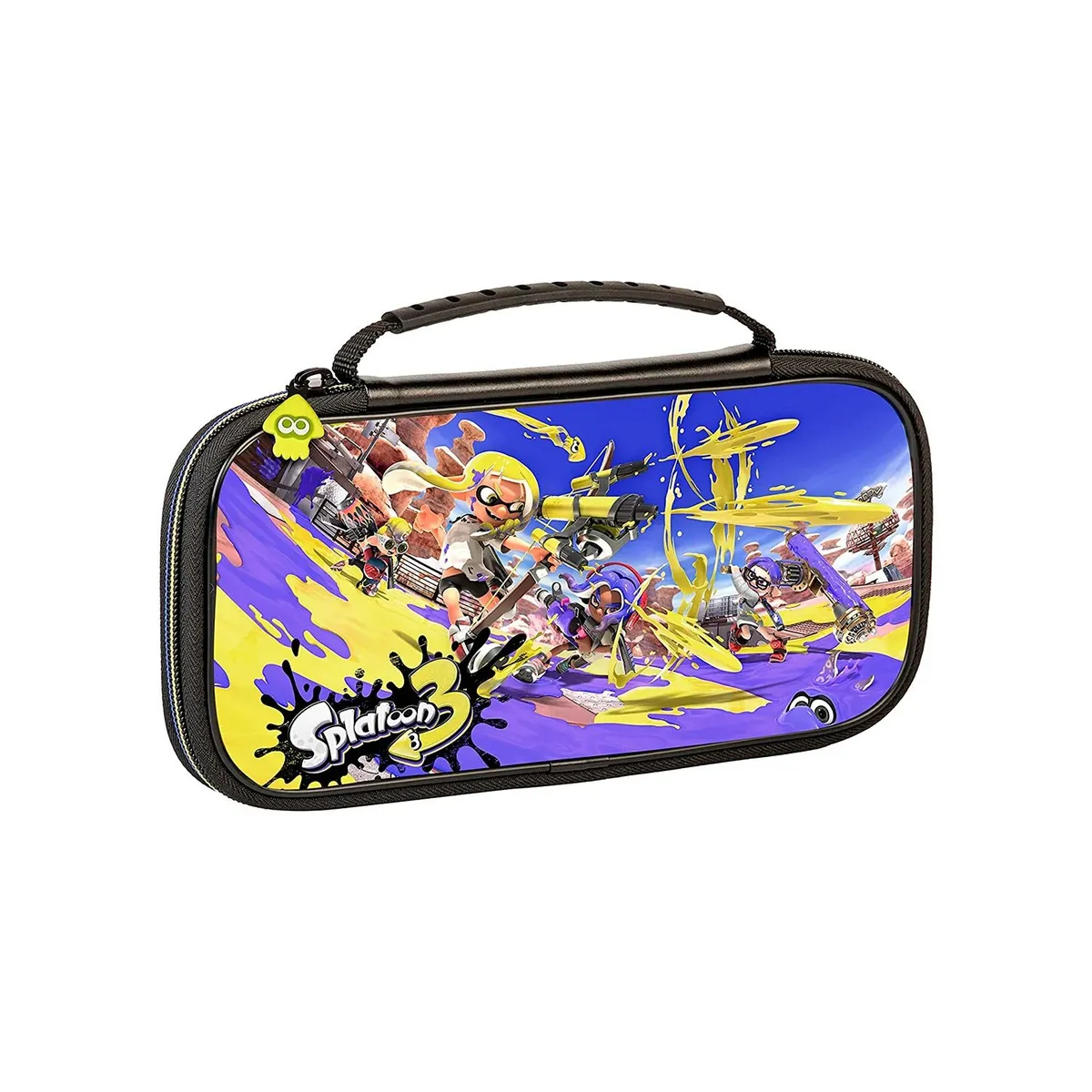 NINTENDO - Estuche Original Game Traveler Deluxe Travel Hori Splatoon 3 Nns51A