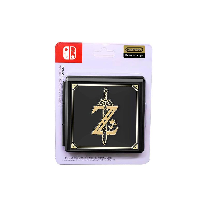 GENERICO - Estuche Portajuegos Zelda 2 Nintendo Switch