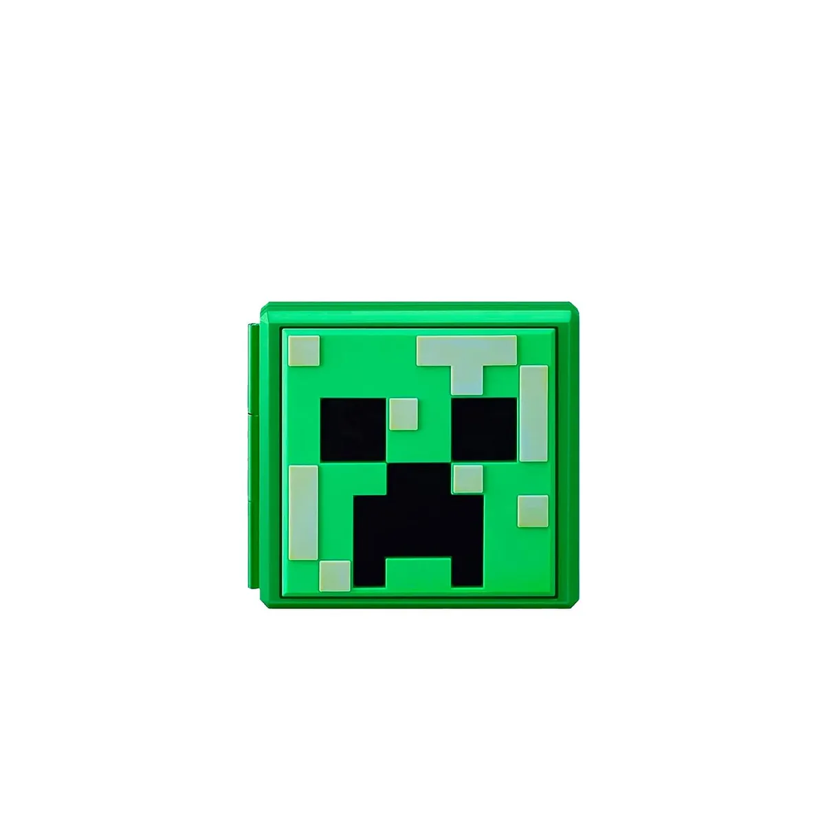 GENERICO - Estuche Portajuegos Minecraft Verde Nintendo Switch