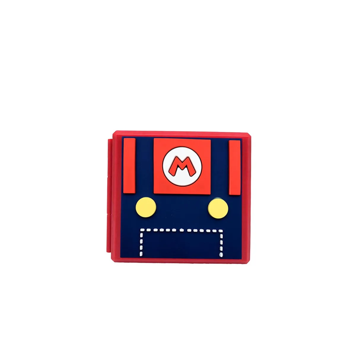 GENERICO - Estuche Portajuegos Mario Blue Nintendo Switch
