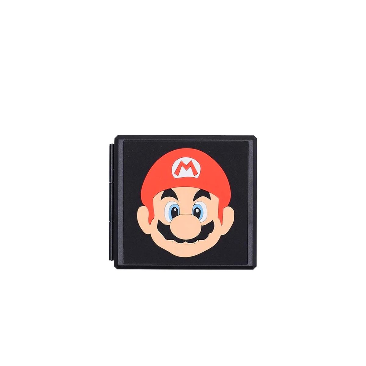 GENERICO - Estuche Portajuegos Super Mario Black Nintendo Switch