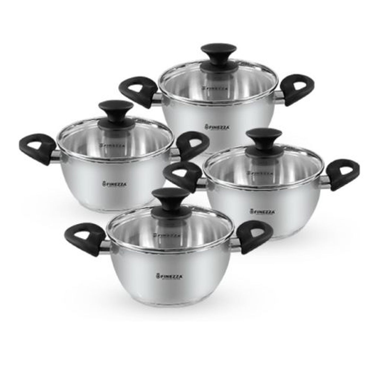 FINEZZA - SET DE OLLAS ACERO INOXIDABLE FZ-1060X-IN