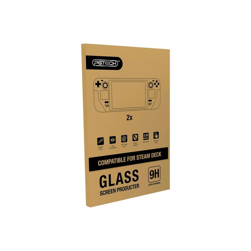 STEAM - Protector de Pantalla Glass Templado Para Consola Steam Deck