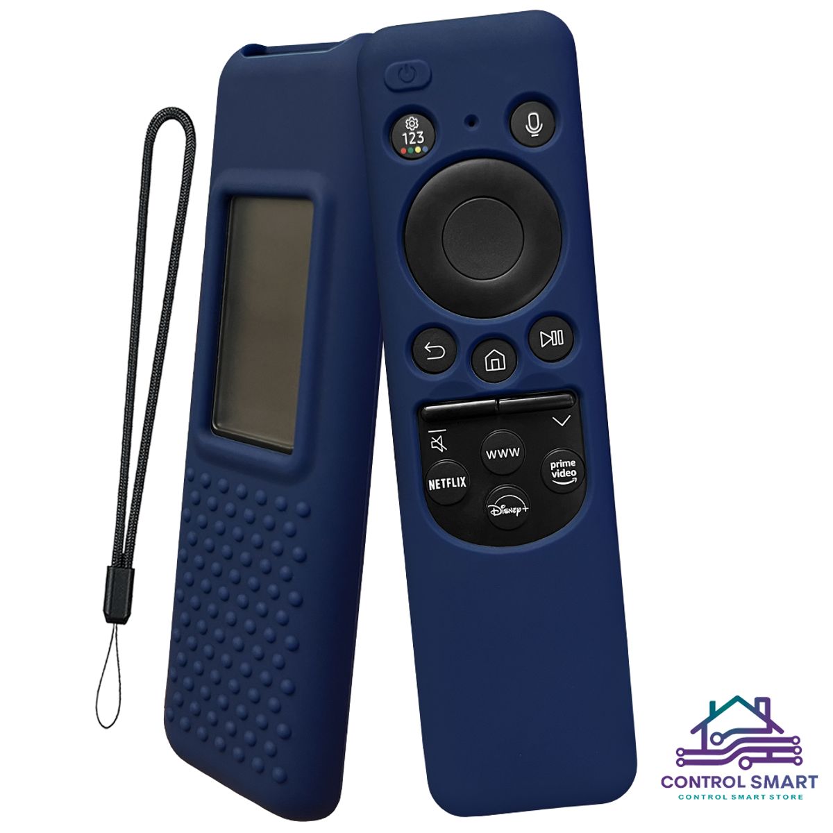 CASE - Funda Para Control Samsung Solar Smart Tv Modelo 2023- Azul Noche