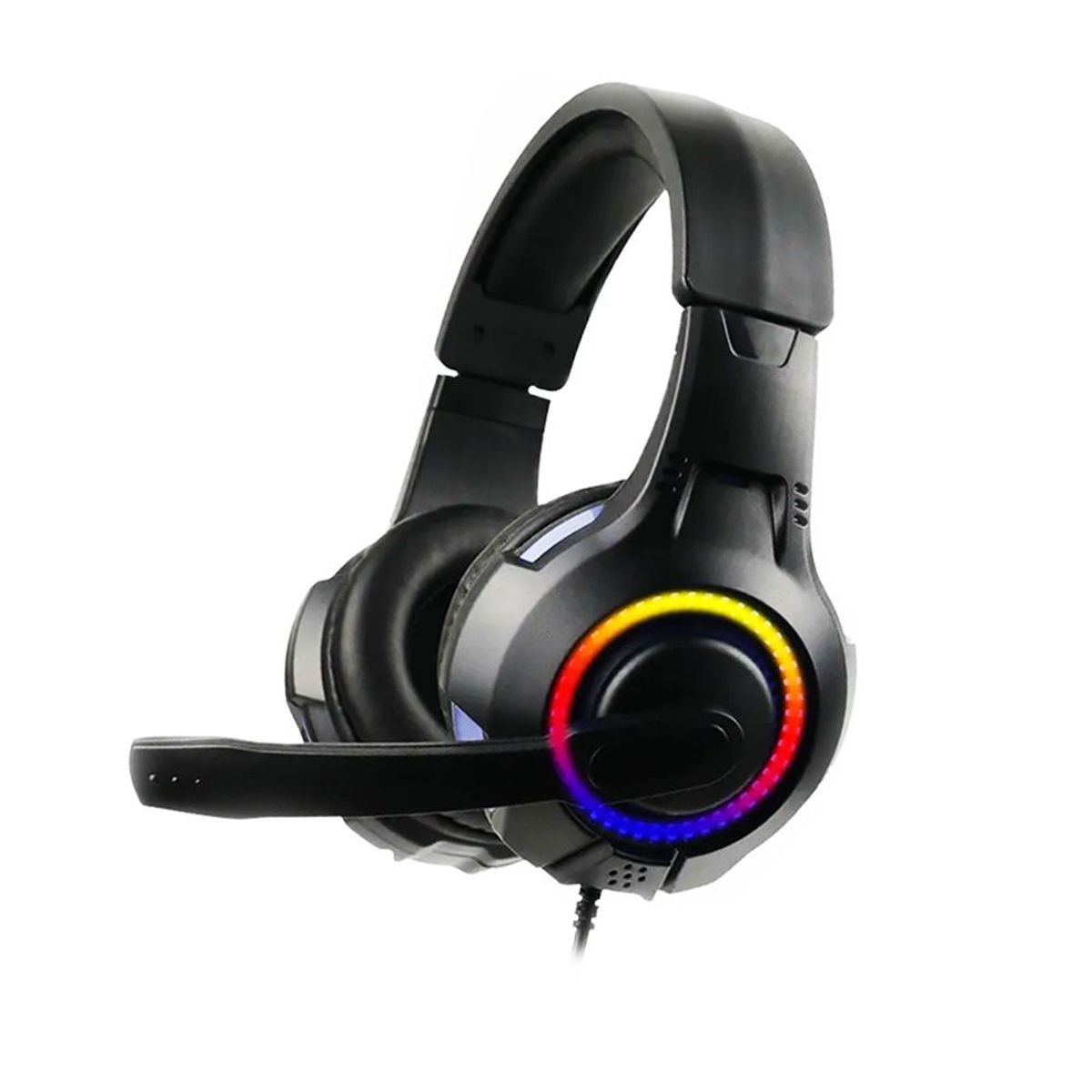 GENERICO - Audífonos Gamer RGB con Cancelación de Ruido para PC PS4 Laptop Xbox