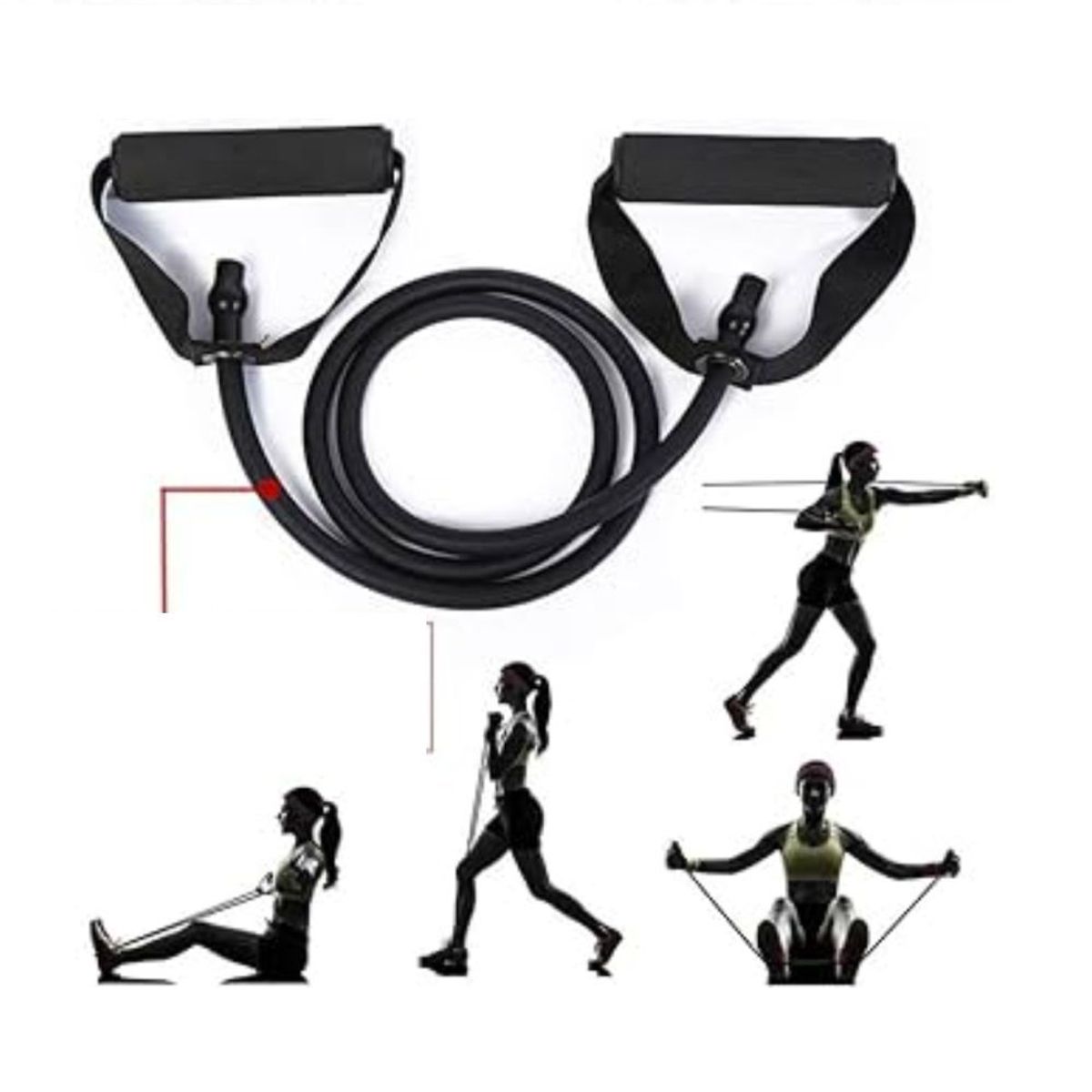 GENERICO - Liga de Resistencia XFIT Heavy Negro