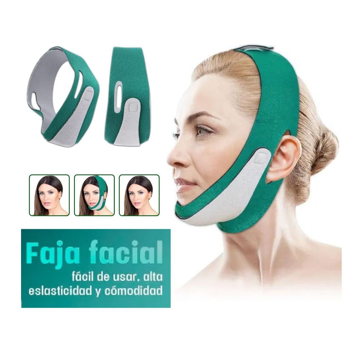 OEM - Faja Facial  Adelgazante Reductor de Papada FACE LIFT UP BELT