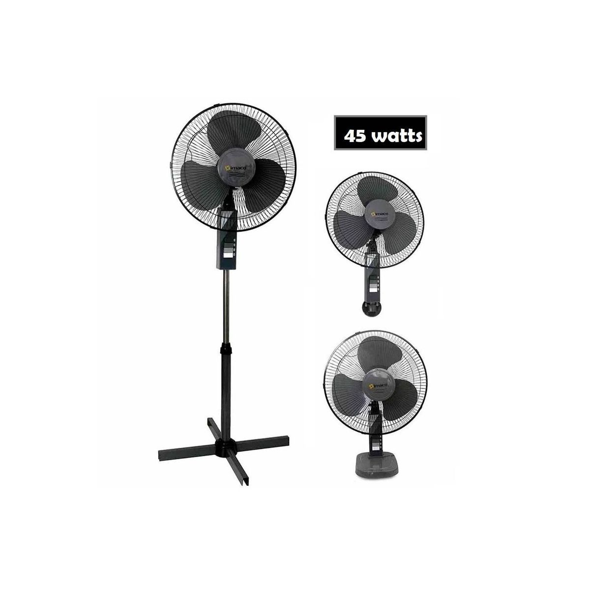 IMACO - Ventilador de Pedestal 3en1 FS1631 45W