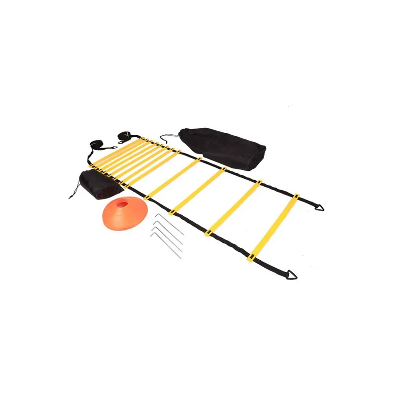 GENERICO - Escalera Pilometrico de Agilidad para Cordinacion y Conos