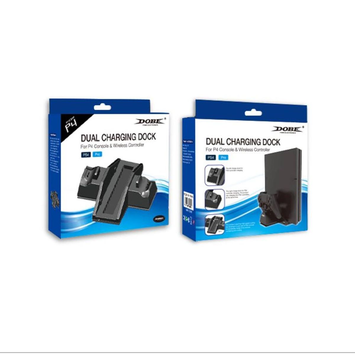 MIMD - Base de Carga Doble Soporte de Consola y Cooler para PlayStation 4 PS4