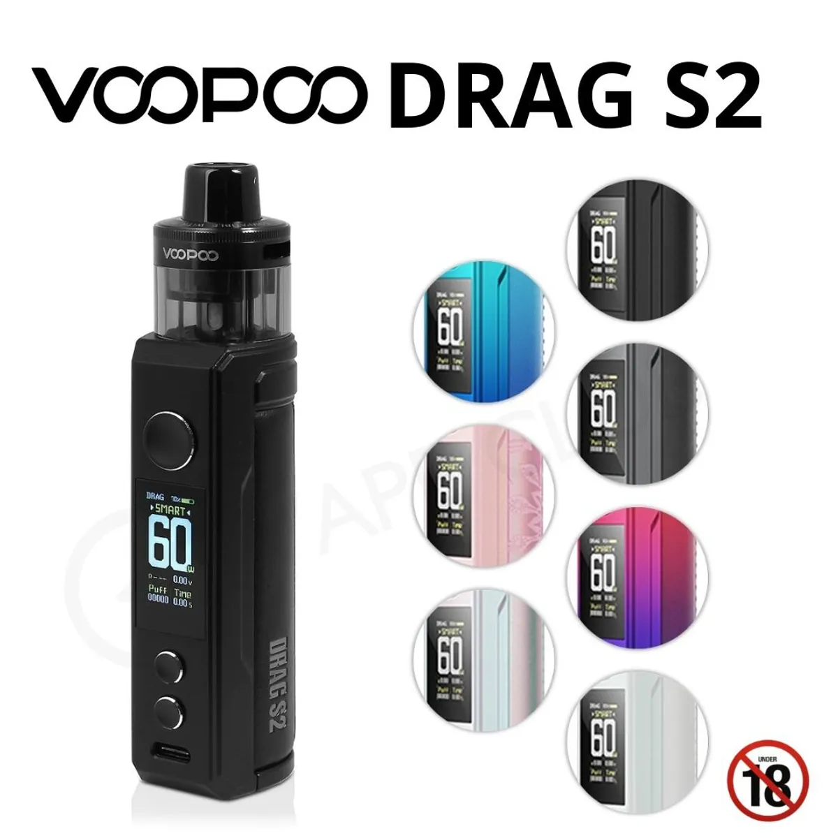 VOOPOO - Vaper Voopoo Drag S2 más liquido de 10ml