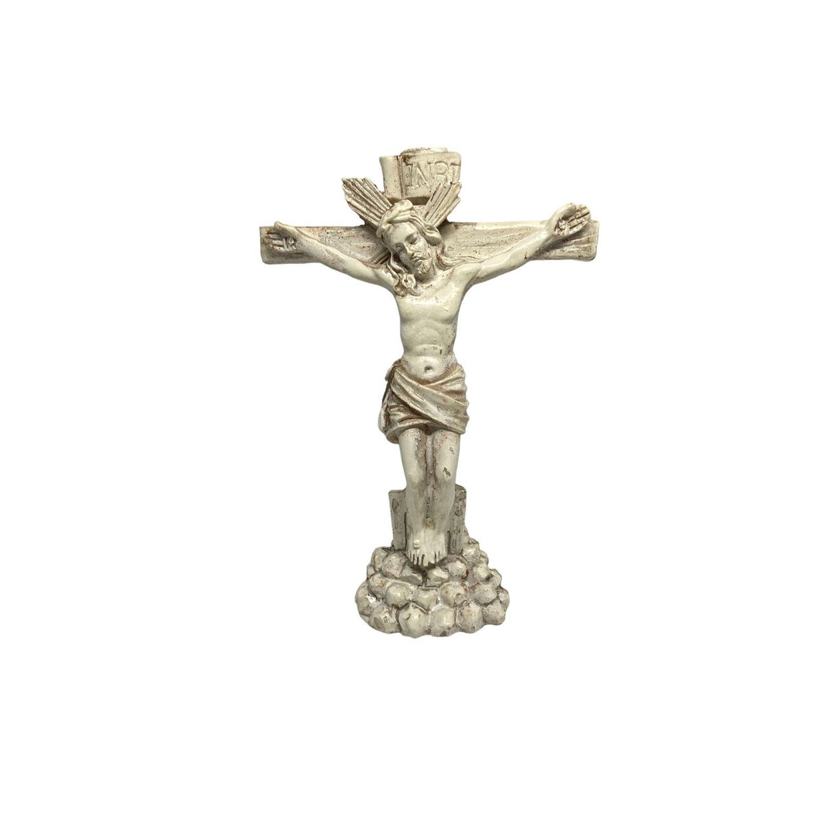 SANTORAL - Cristo Crucificado - Figura en Resina