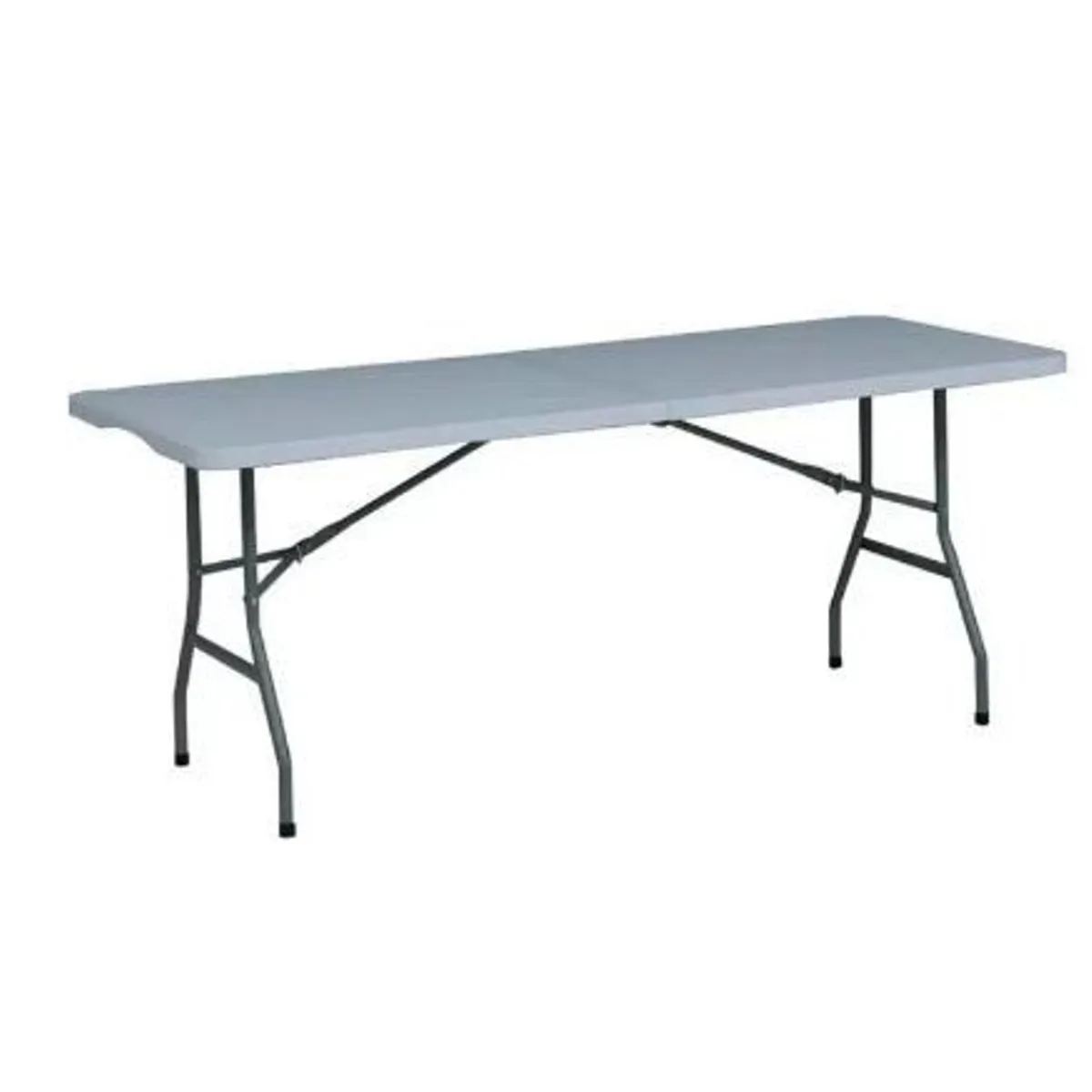 BEHOME - Mesa Plegable color blanco 180 cm Behome.