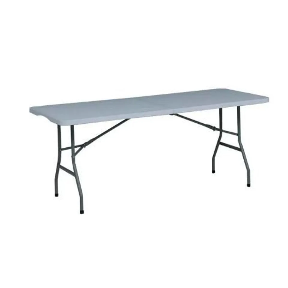 BEHOME - Mesa Plegable color blanco 180 cm Behome.