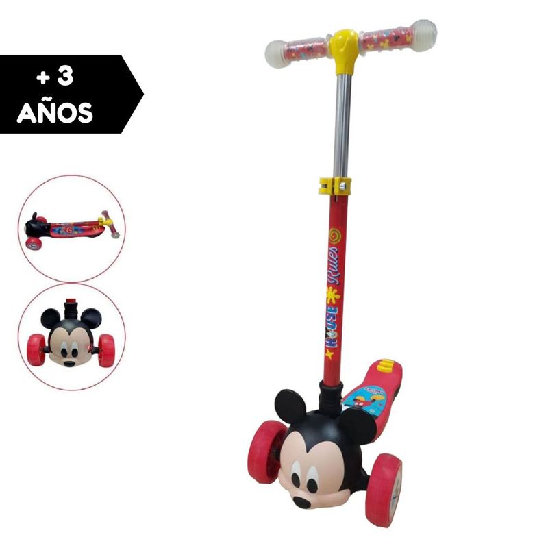 MICKEY MOUSE - Scooter plegable 3D Mickey Mouse