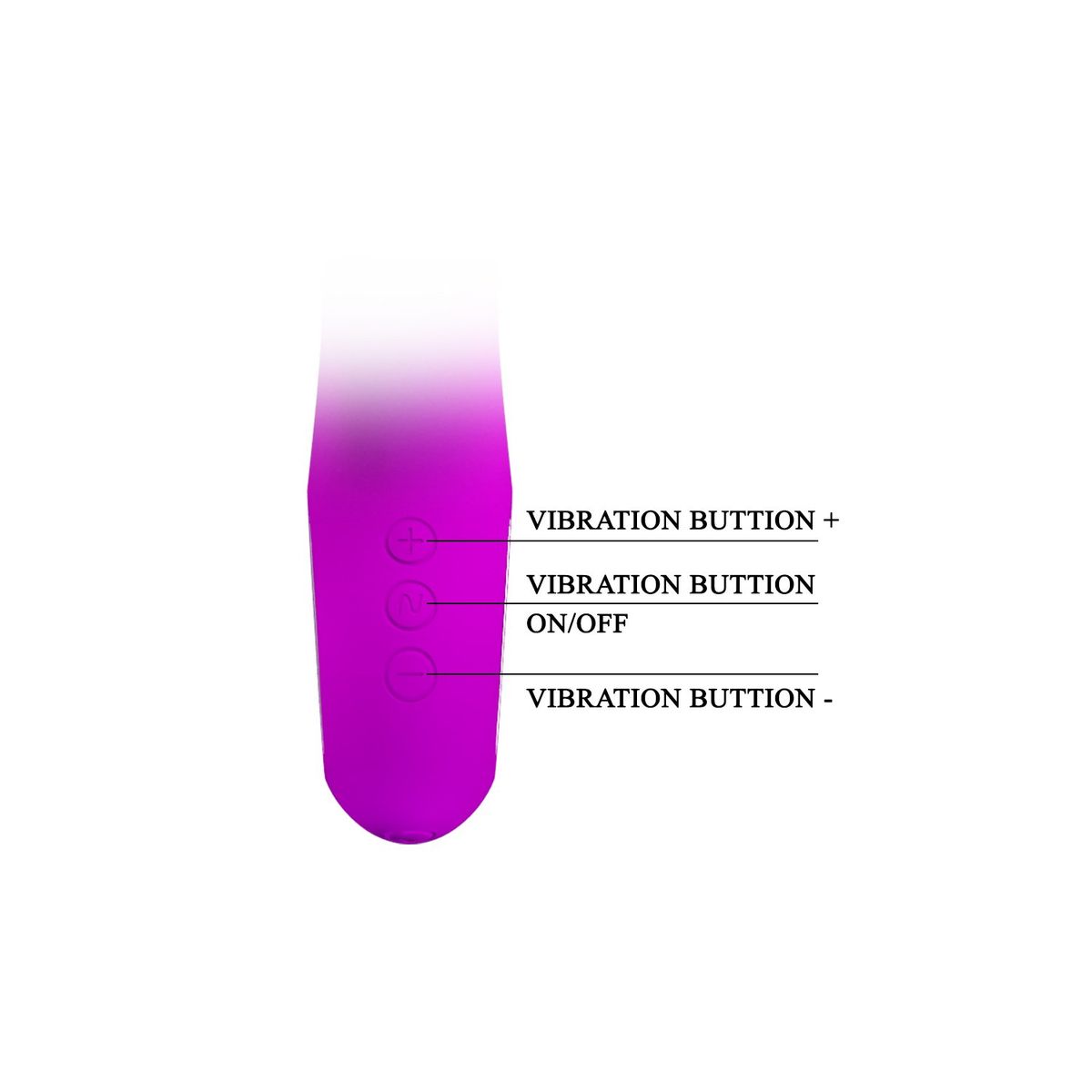 PRETTY LOVE - Vibrador Doble Estimulación Pretty Love Gordon
